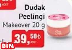MAKEOVER DUDAK PEELİNGİ